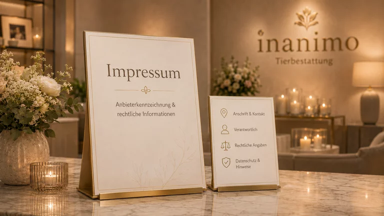 Impressum - inanimo Tierbestattung Haltern