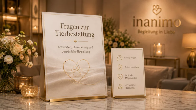 inanimo - Häufige Fragen zur Tierbestattung