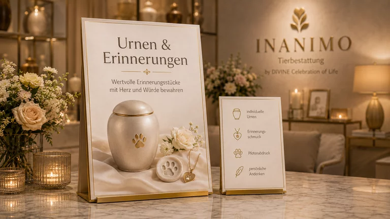 Urnen & Erinnerungsstücke mit Herz