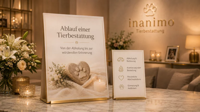 inanimo - Ablauf einer Tierbestattung